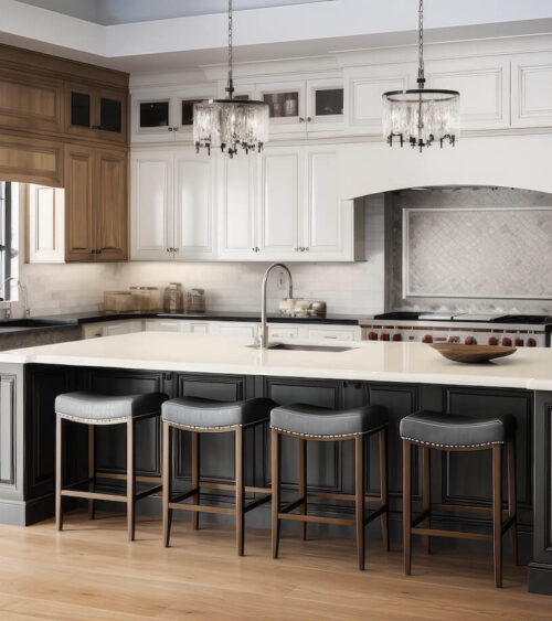 two-tone-cabinets-for-remodel two tone cabinets for remodel