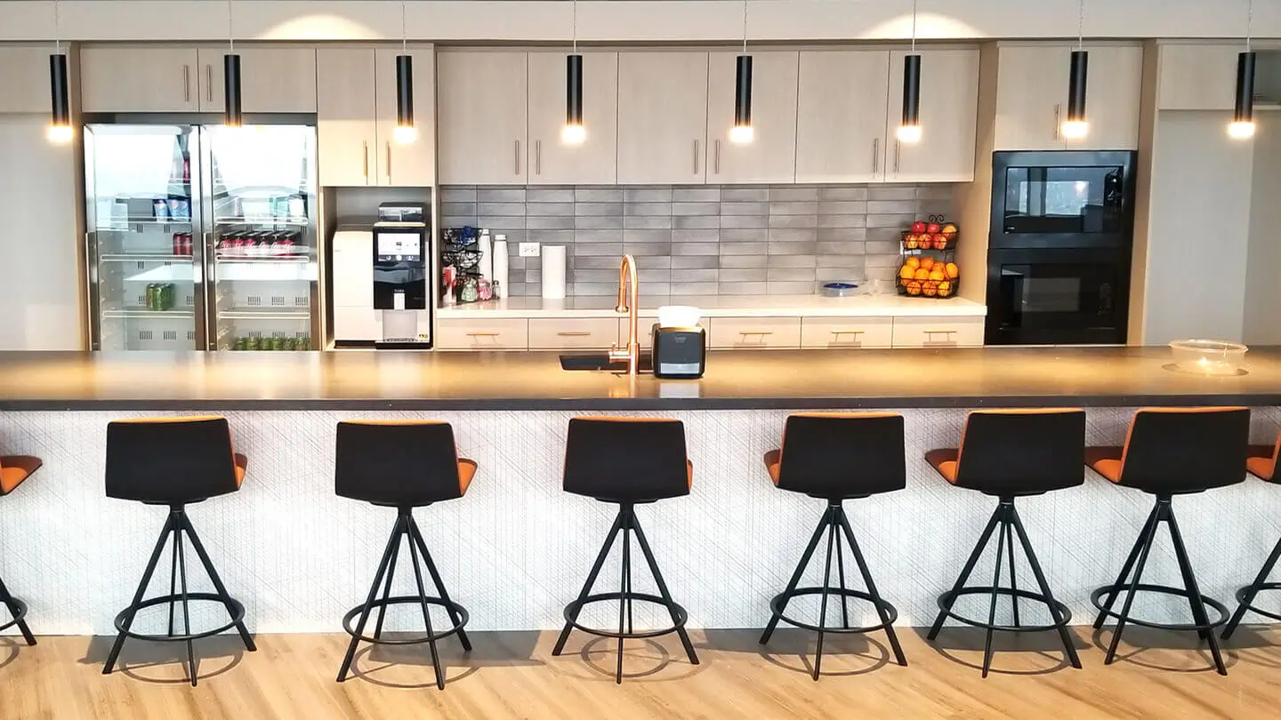 premier kitchen design firm creating modern kitchen space