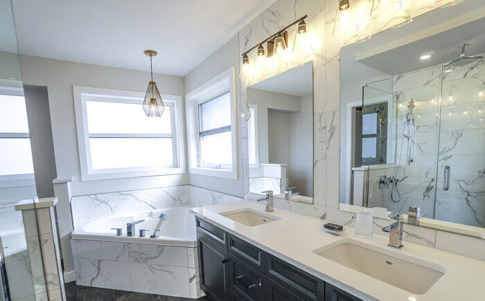Quartz countertop with undermount sink Denver Colorado