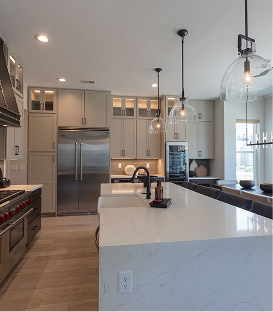 Kitchen remodel with new countertops Denver Colorado