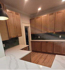 Kitchen renovation with custom countertops Denver Colorado