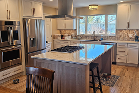 Quartz countertop kitchen remodel Denver
