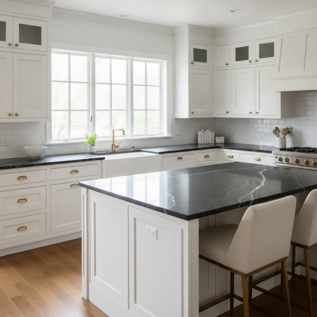 How Do I Pair Countertop Colors with Cabinets?