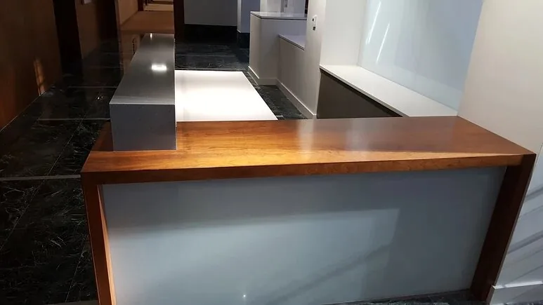 Commercial-grade countertop solution for high-use spaces
