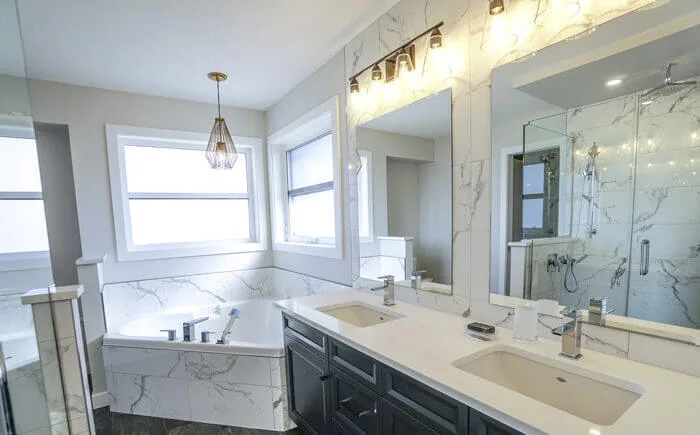 Quartz countertop with undermount sink Denver Colorado